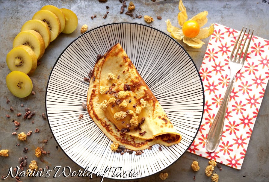 Banana and Applesauce Pancakes Narin's World of Taste