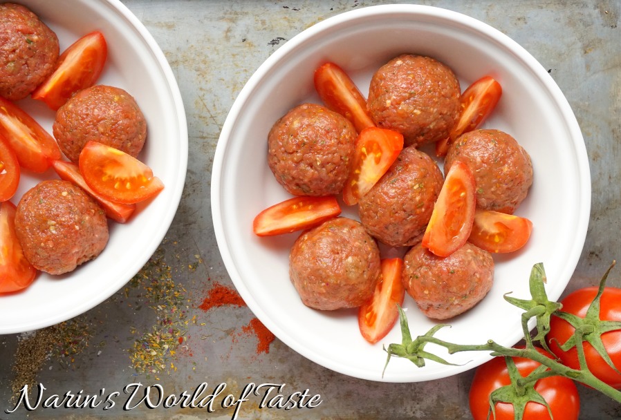 Filled Meatballs in Tomato Gravy Narin's World of Taste