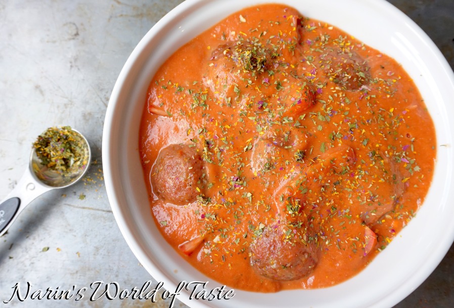 Filled Meatballs in Tomato Gravy Narin's World of Taste