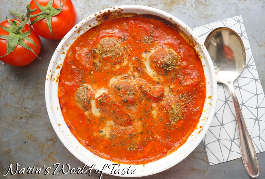 Filled Meatballs in Tomato Gravy Narin's World of Taste