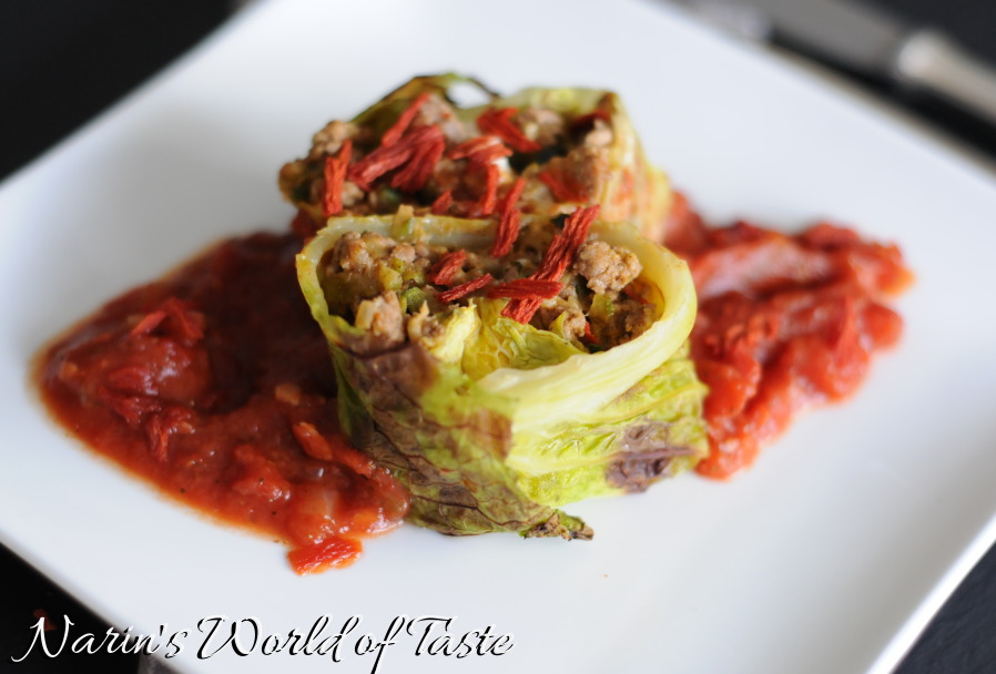 Mediterranean Savoy Cabbage Rolls Narin's World of Taste