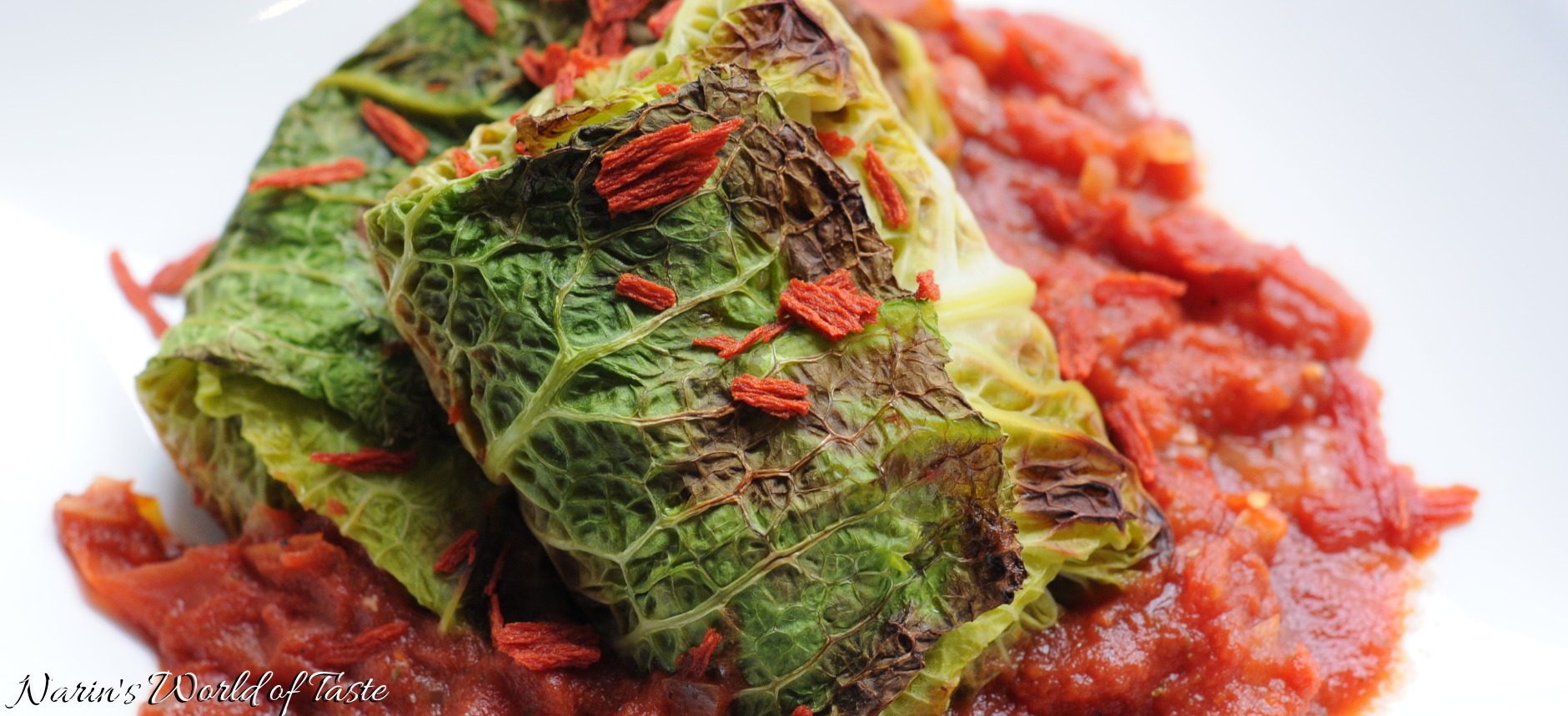 Mediterranean Savoy Cabbage Rolls Narin's World of Taste