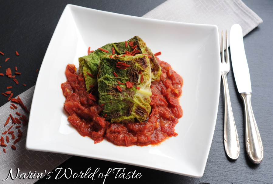Mediterranean Savoy Cabbage Rolls Narin's World of Taste