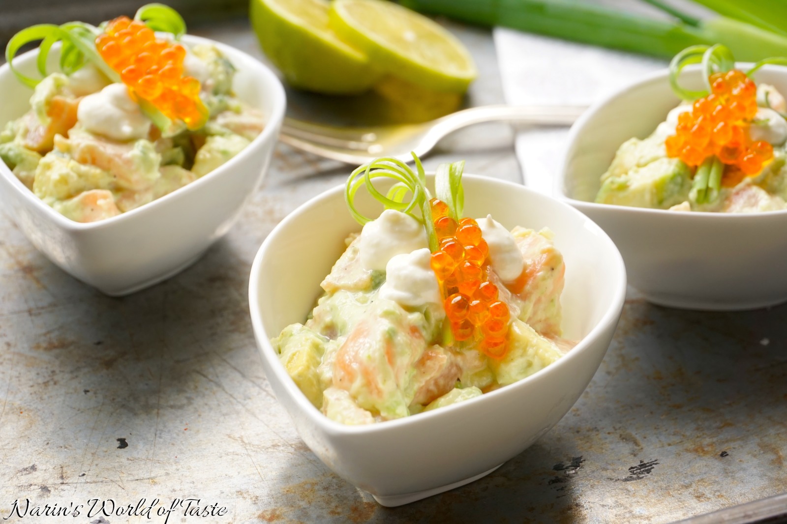 Salmon Horseradish Tartare Narin's World of Taste